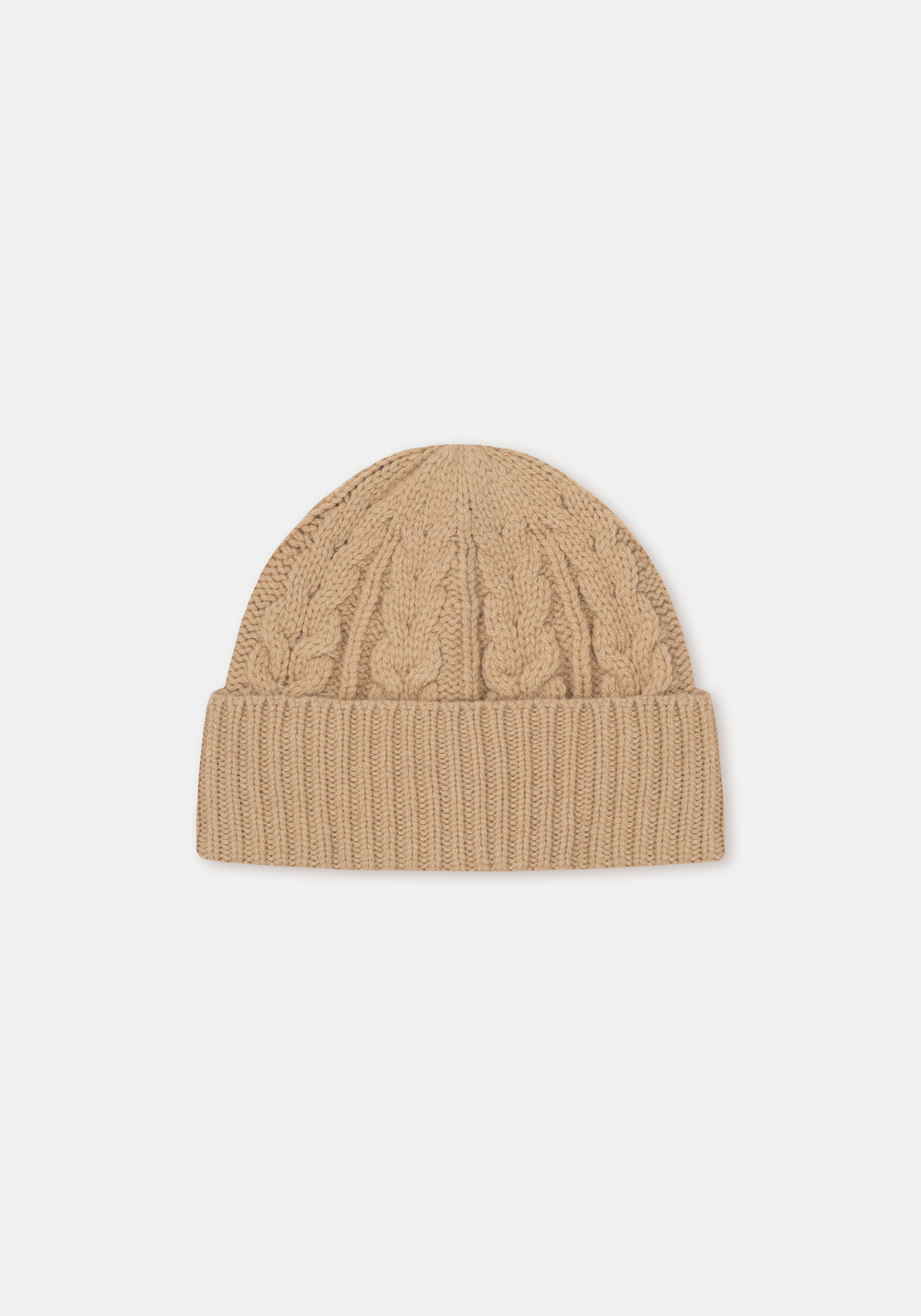 ALMA
Cable-knit merino beanie - 2