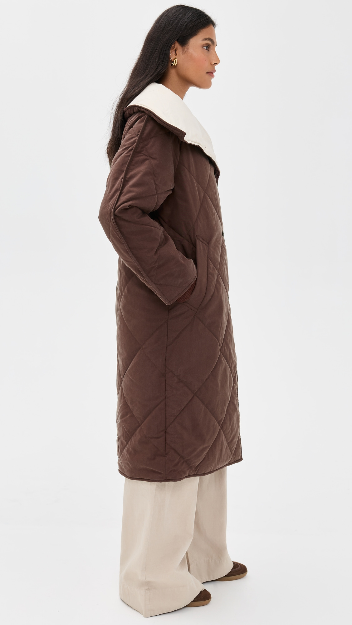 Annalise Reversible Wrap Coat - 4