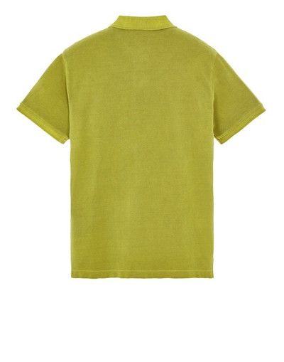 Stone Island 22S67 COTTON PIQUÉ_GARMENT DYED + PIGMENT DYE OLIVE GREEN outlook