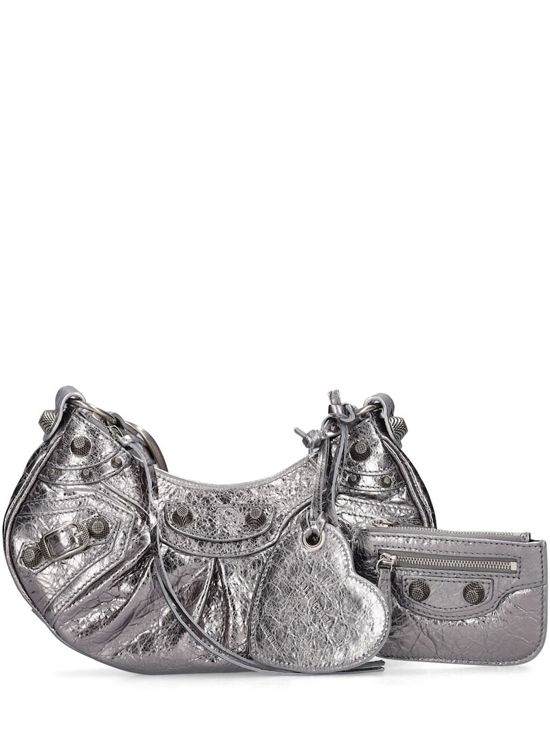 XS Le Cagole leather shoulder bag - 1