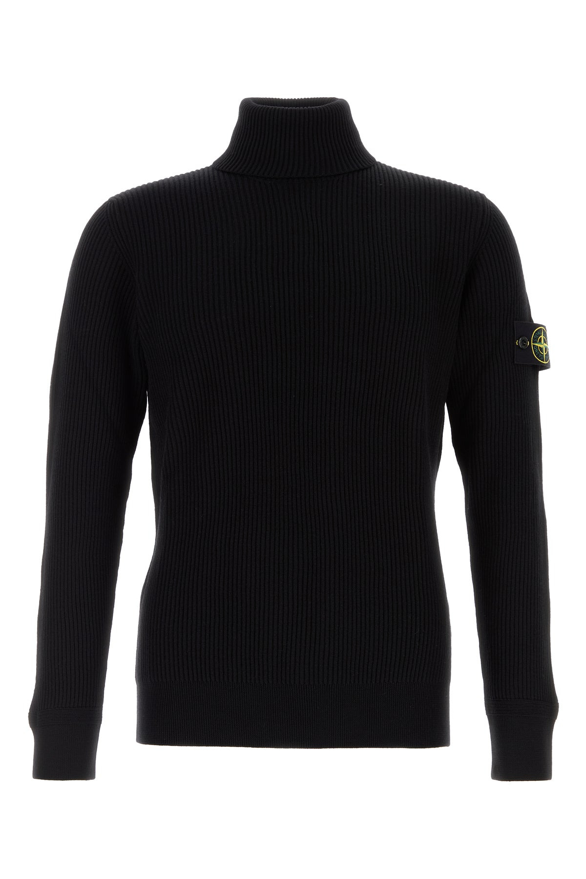 Black wool sweater - 1
