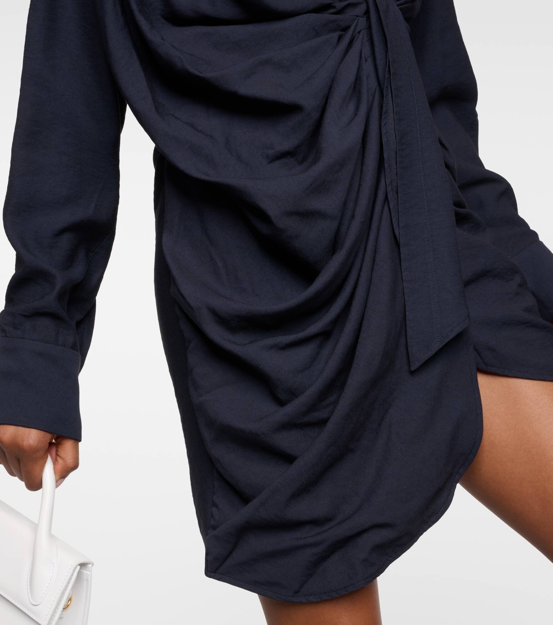 La Robe Bahia plunge-neck minidress - 6