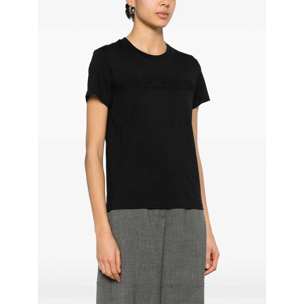 Moncler Black Tops - T-Shirts & Jerseys Women - 3
