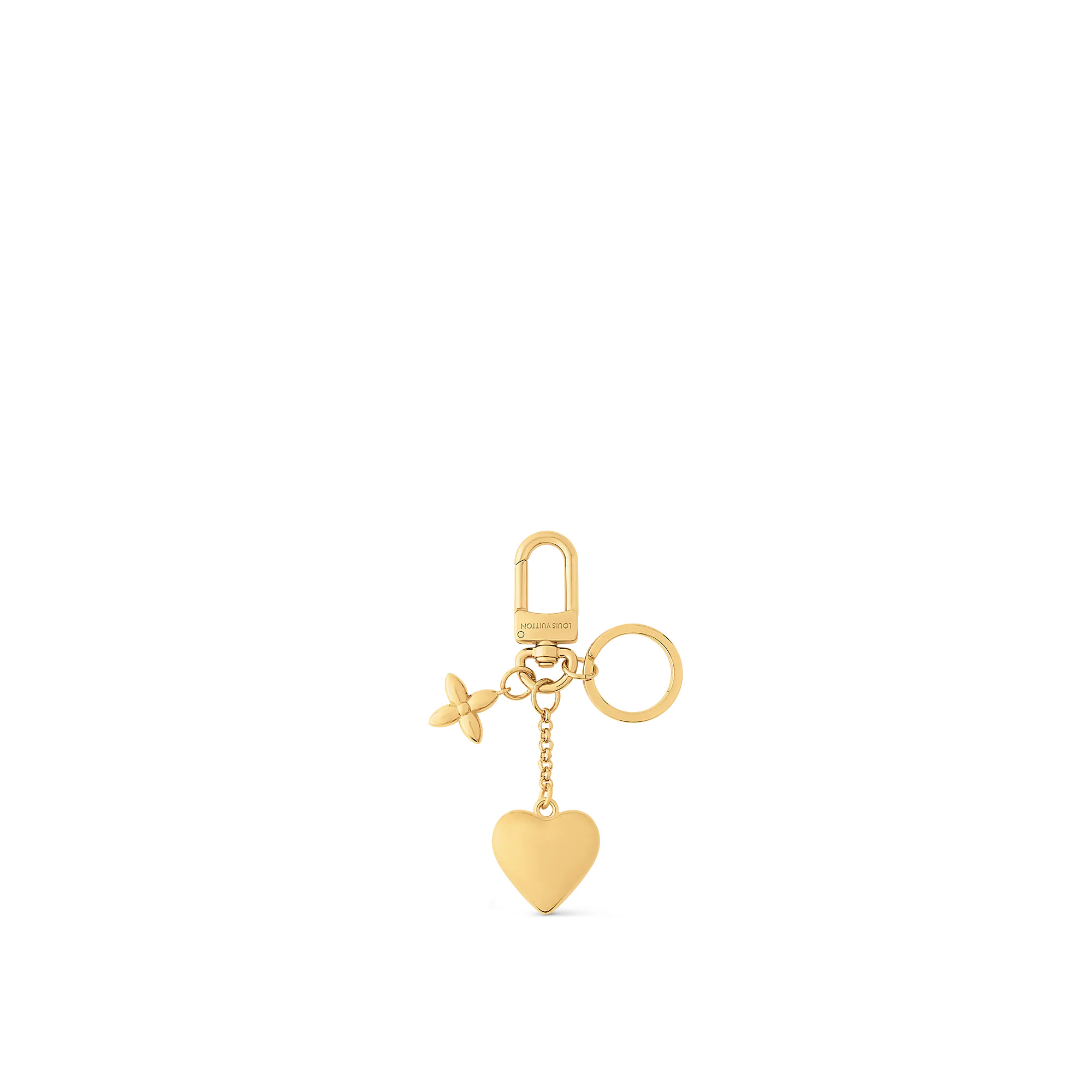 Satin Heart Bag Charm And Key Holder - 2