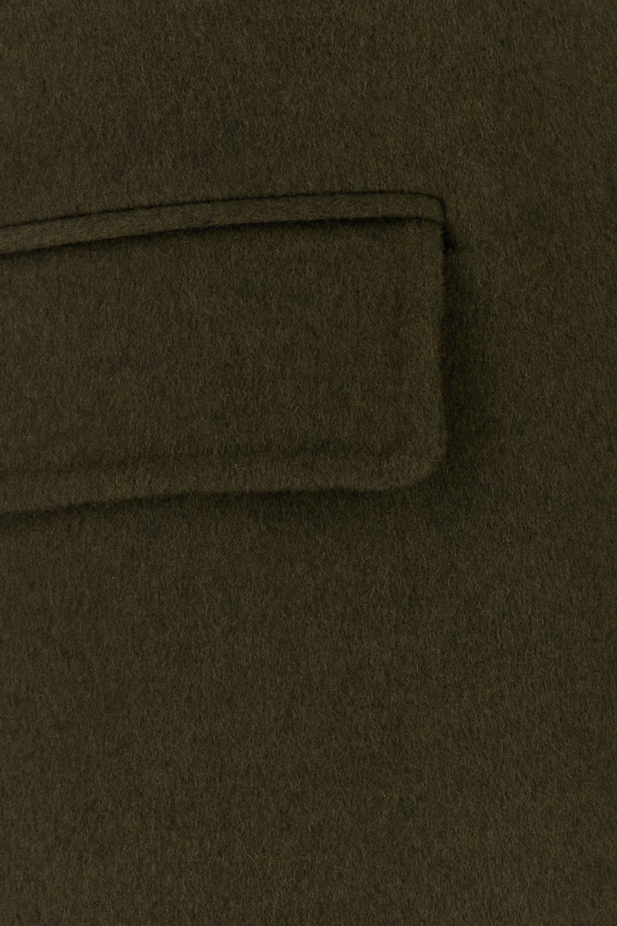 コート Salvatore Ferragamo Olive Green Wool Blend Coat FERRAGAMO Olive green wool blend coat | gebnegozionline