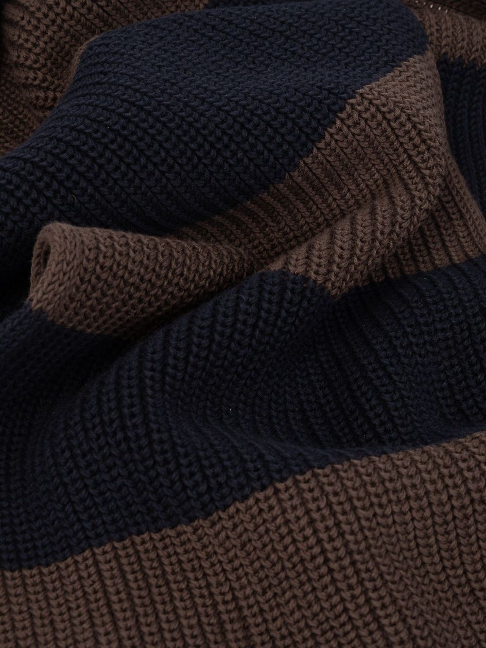 striped cotton scarf - 2