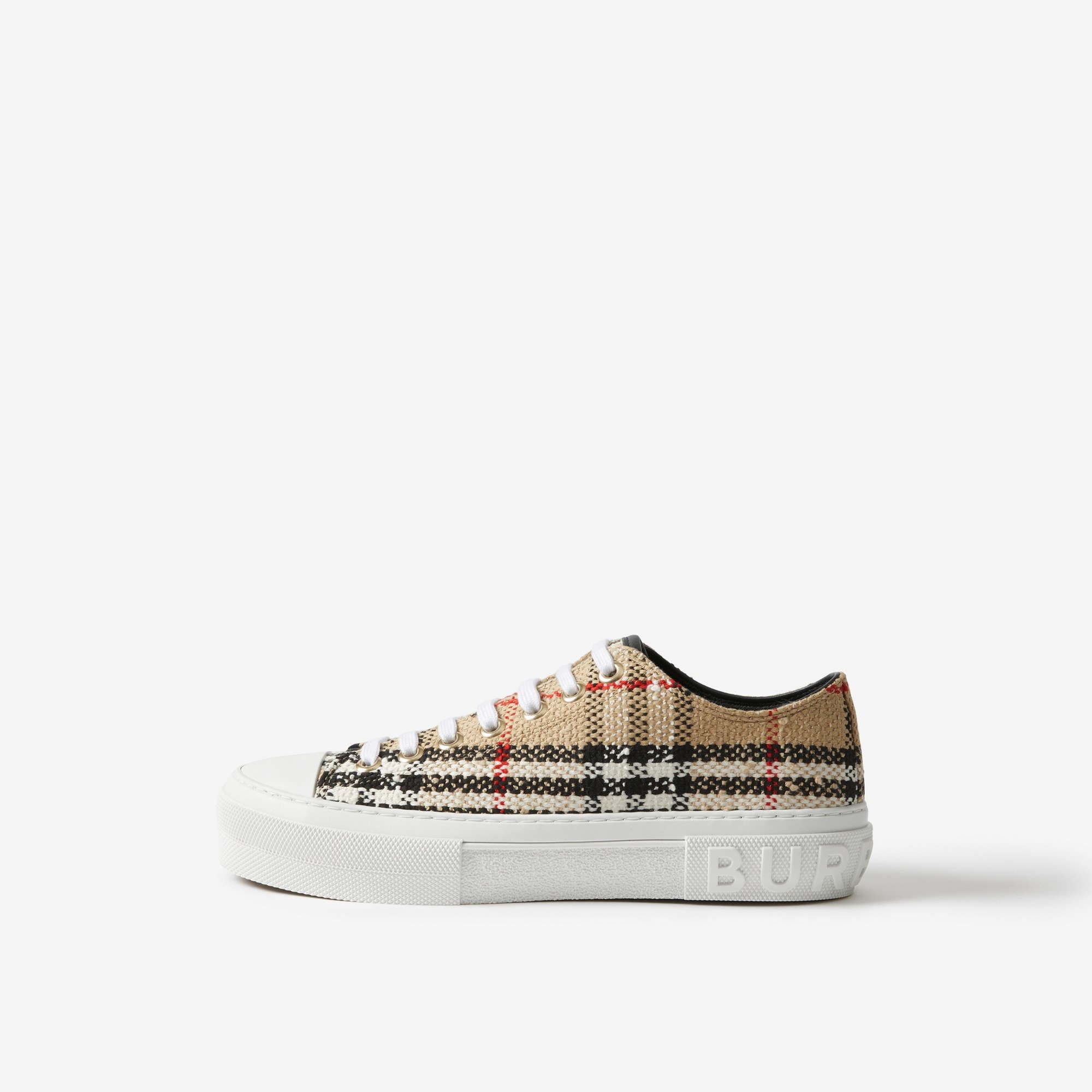 Vintage Check Bouclé Sneakers - 5