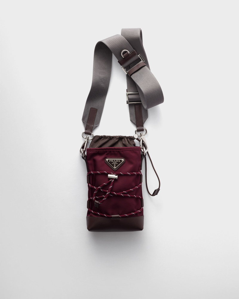Re-Nylon and leather smartphone case 1