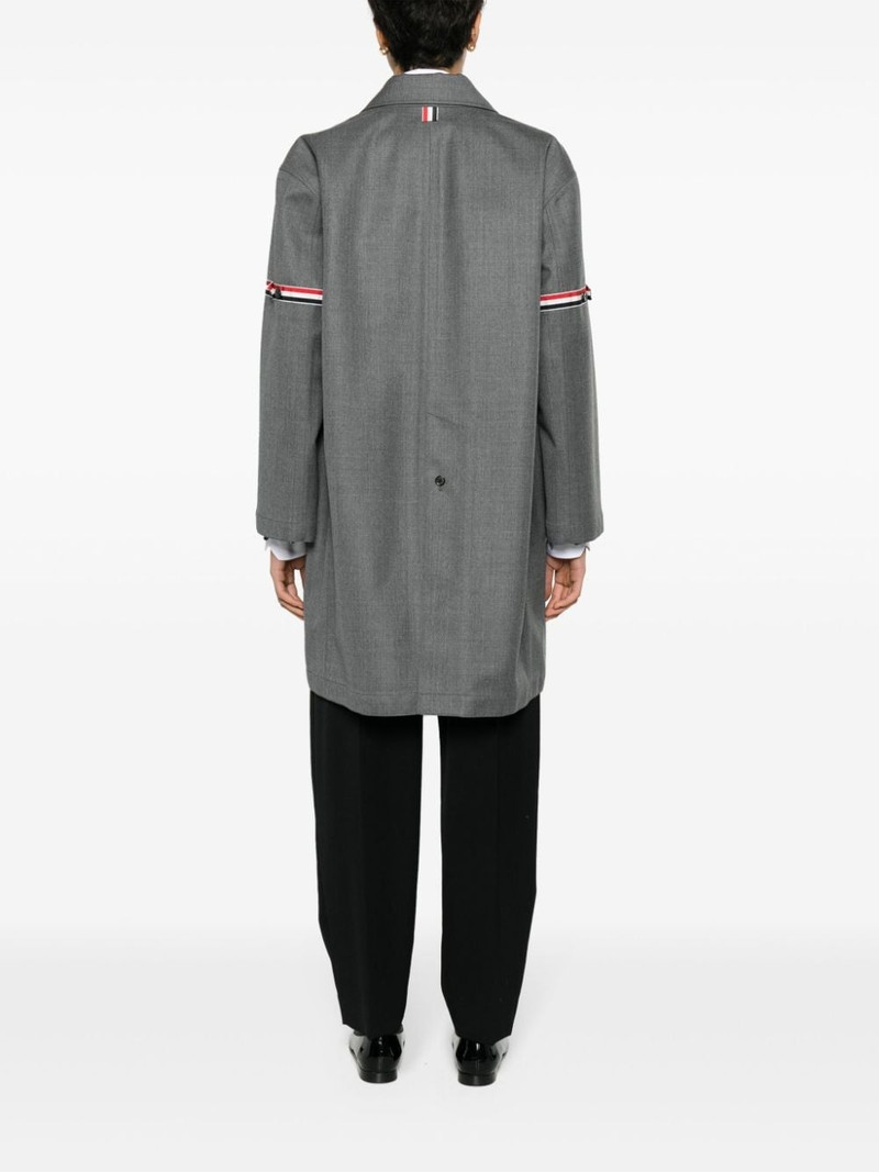 RWB-stripe twill coat 4