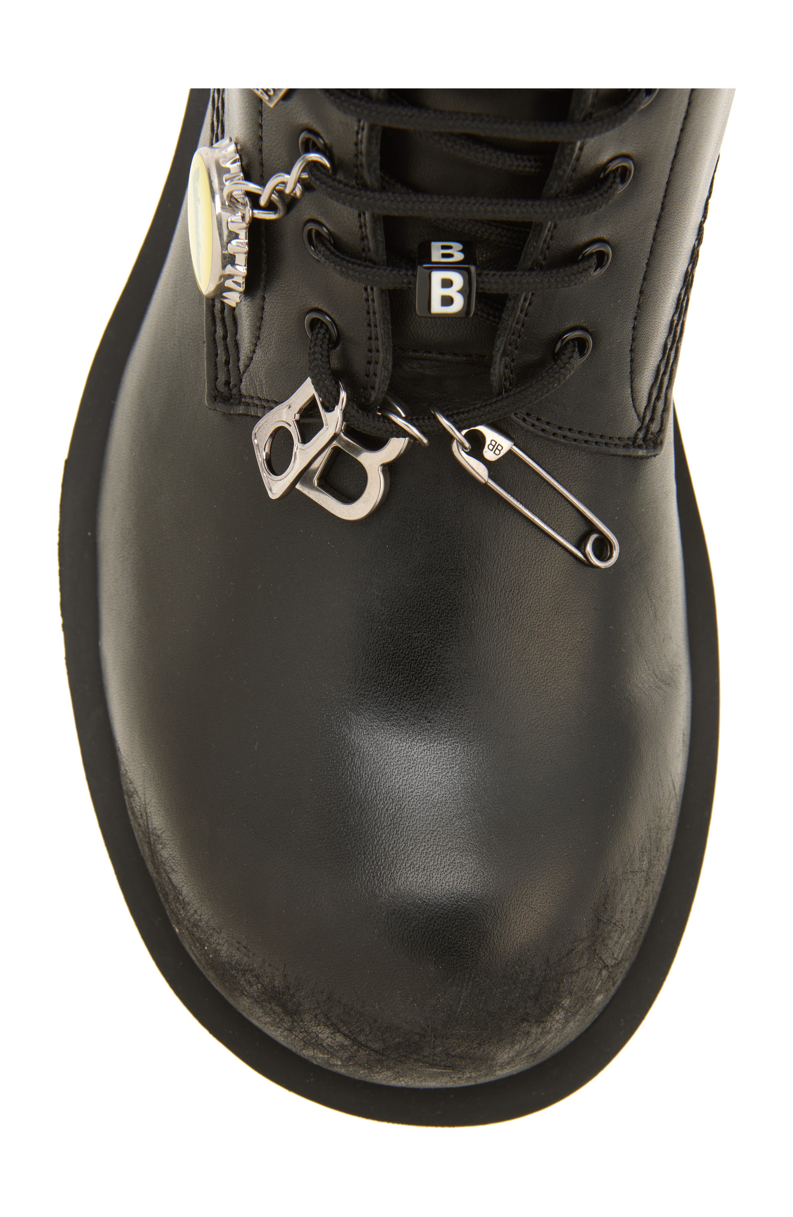 Balenciaga Hummer Combat Boot in 1080 Black at Nordstrom - 5