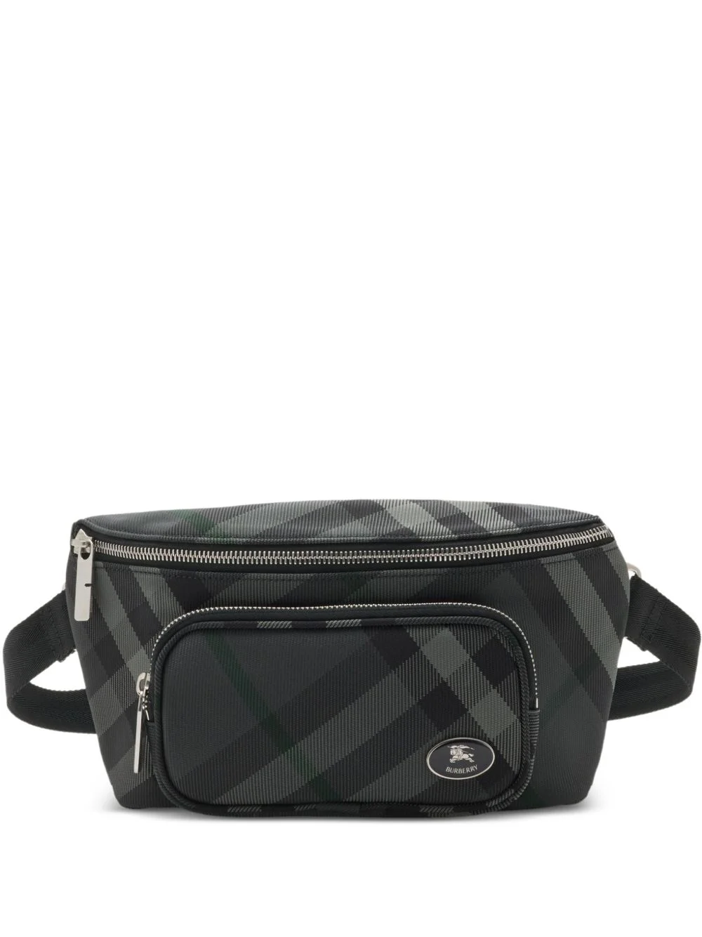 checked belt bag - 1