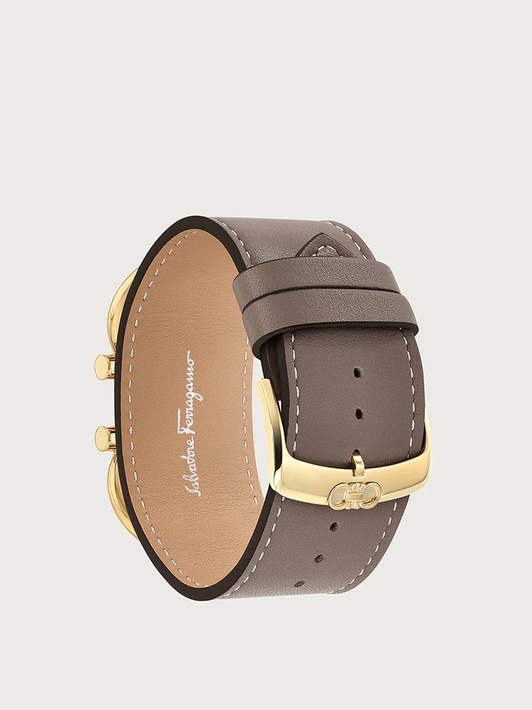 DOUBLE GANCINI CUFF WATCH - 2