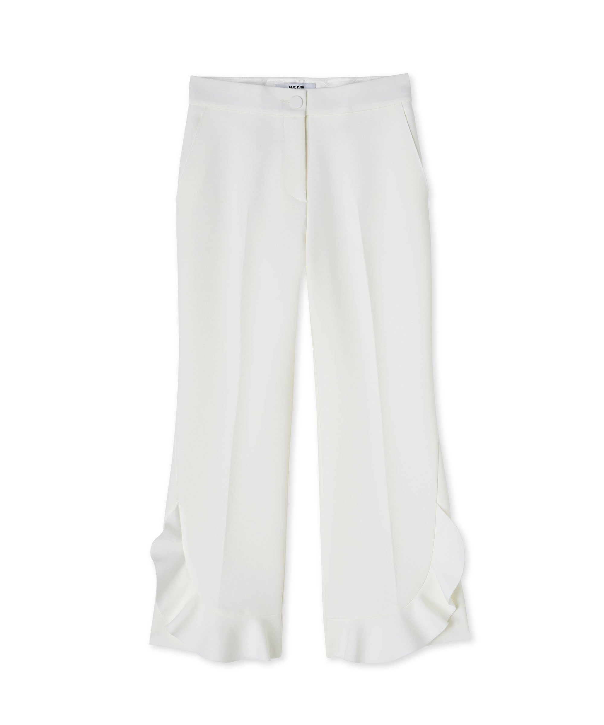 Double crepe cady pants with straight legs - 2