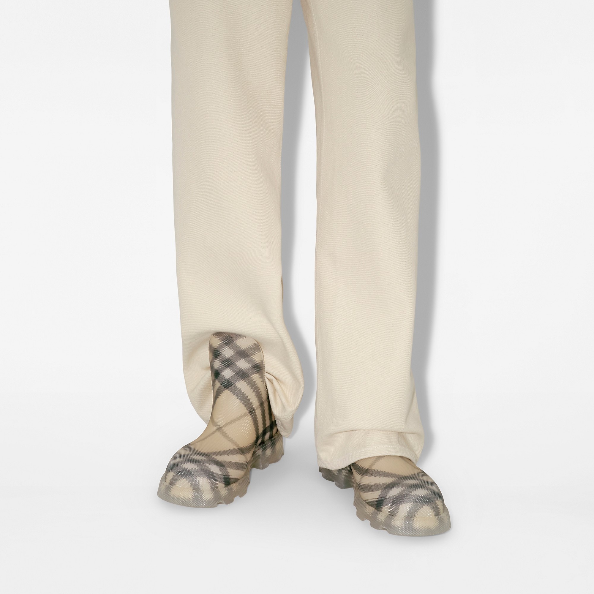 Check Rubber Marsh Low Boots - 7