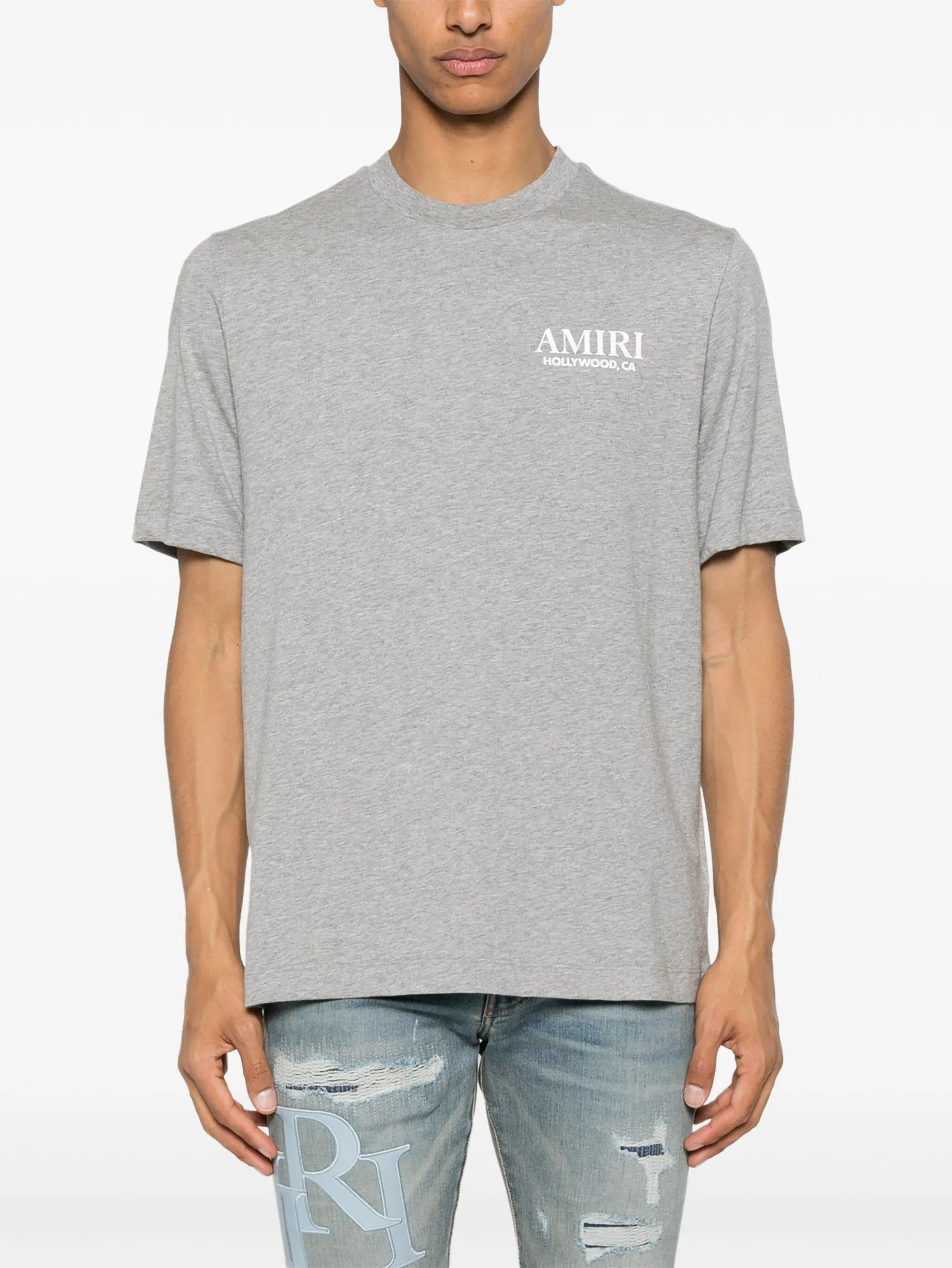 Amiri Bones Stacked Cotton T-shirt - 3