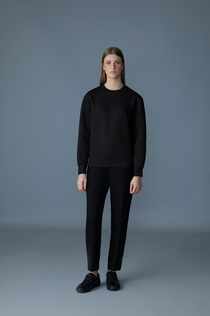 MACKAGE JULIANNA Double-Face Jersey Sweatshirt outlook