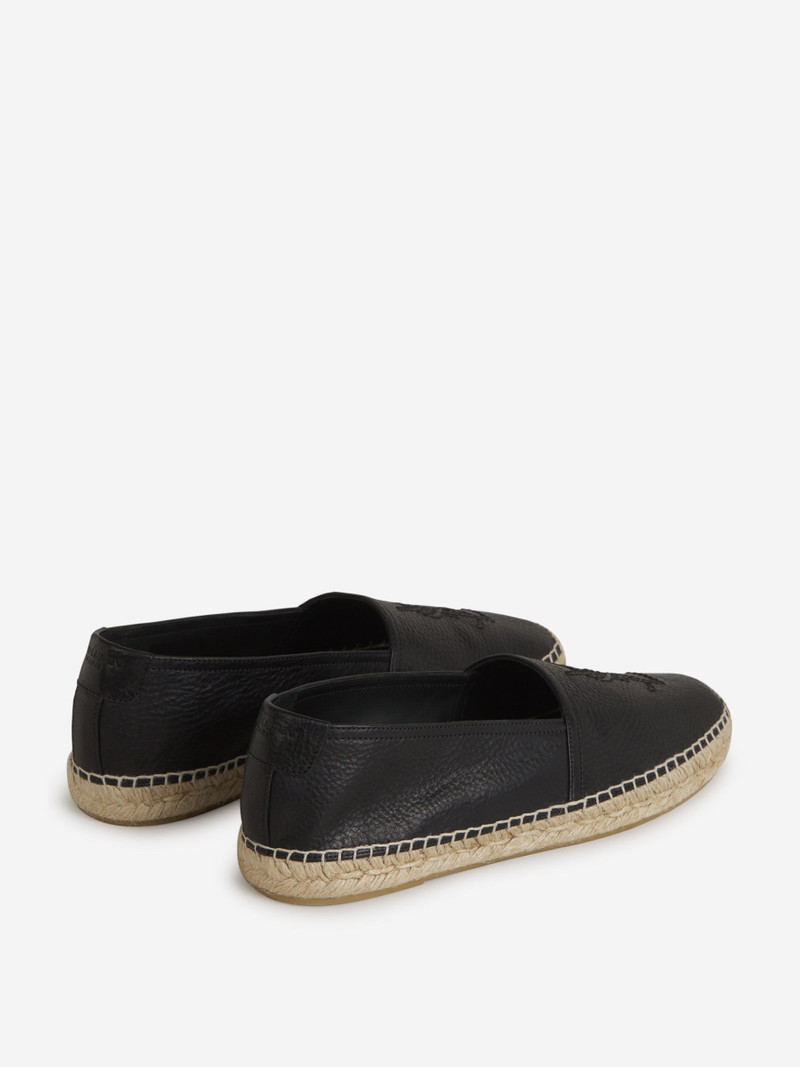 SAINT LAURENT TOSCANO VOLANATO LEATHER ESPADRILLES outlook