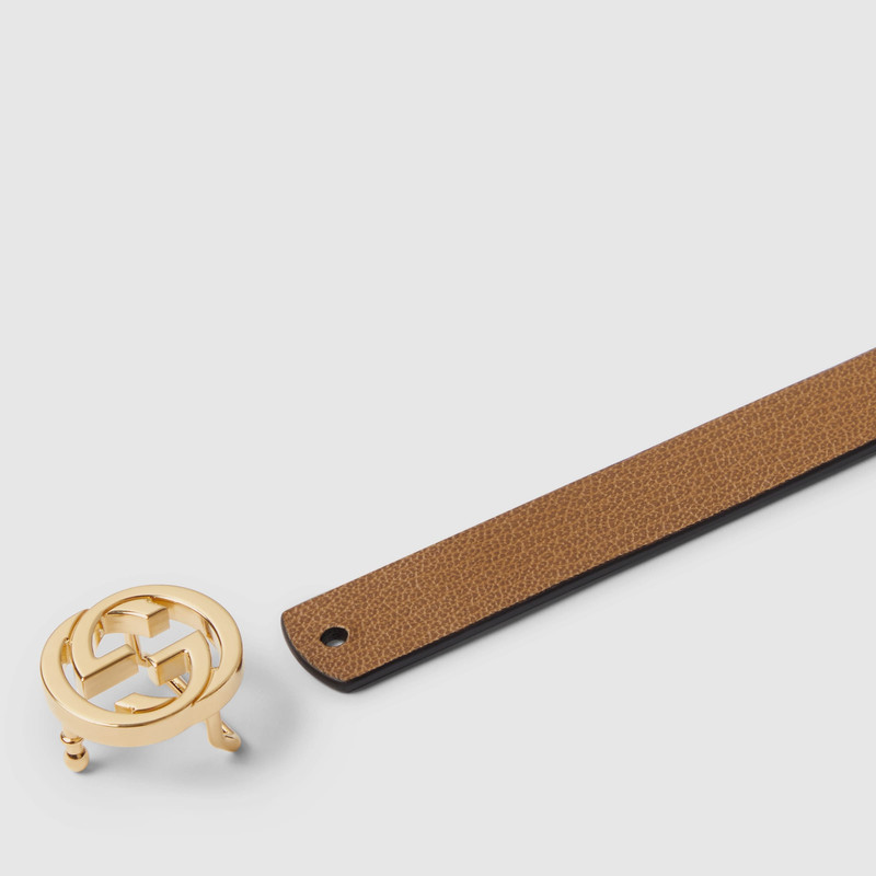 Reversible thin belt 5