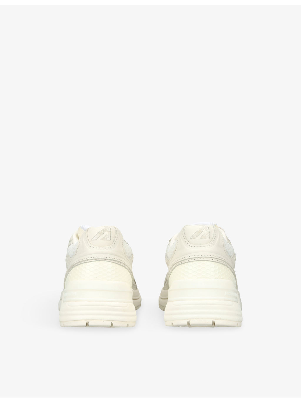 Hyperway Leather and Mesh Trainers - 4