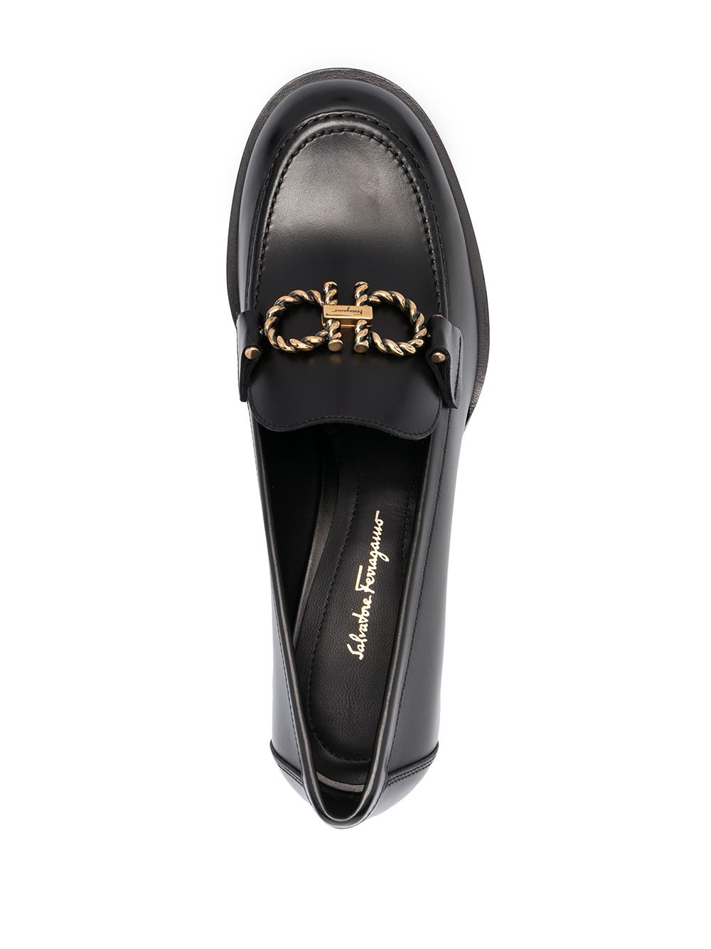Gancini block heel pumps - 4