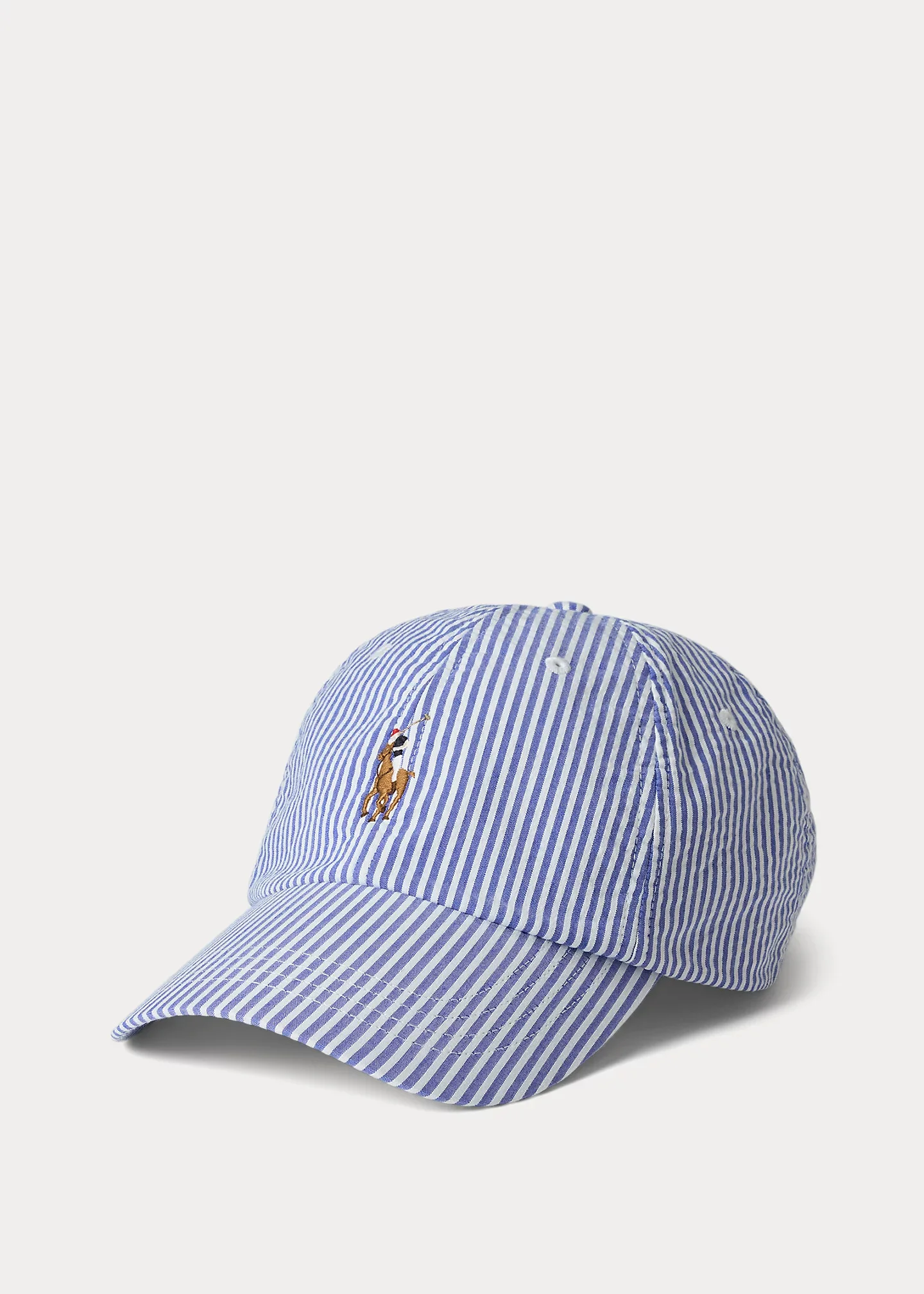 Seersucker Ball Cap - 1