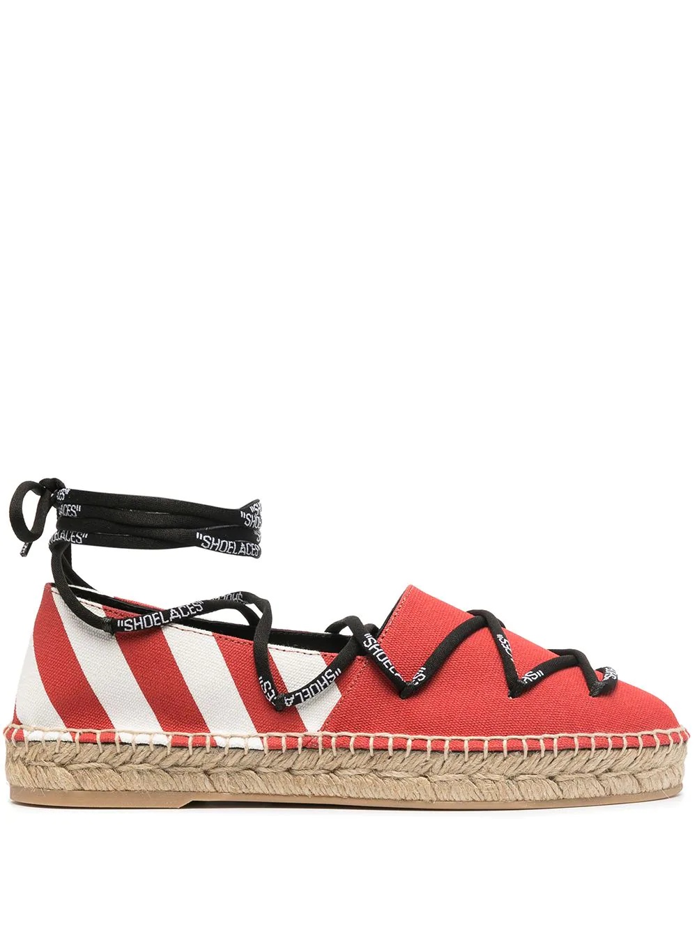 lace-up espadrilles - 1