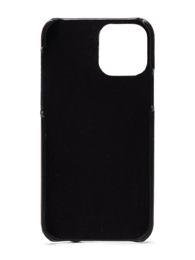 Maison Margiela contrast-stitching iPhone 12 Pro leather case outlook