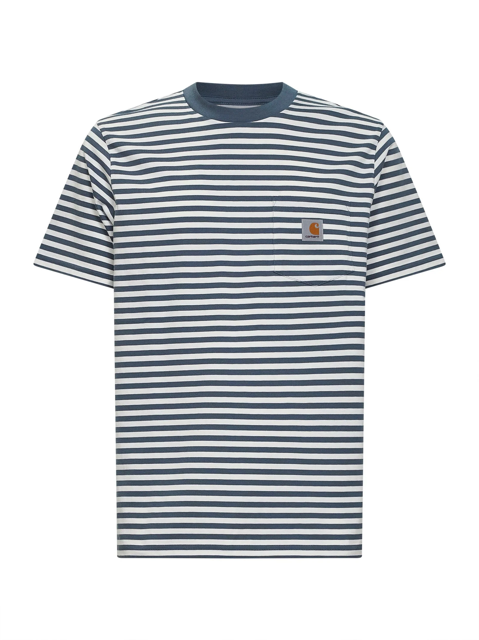 Striped S/S Ezra Pocket T-Shirt - 1