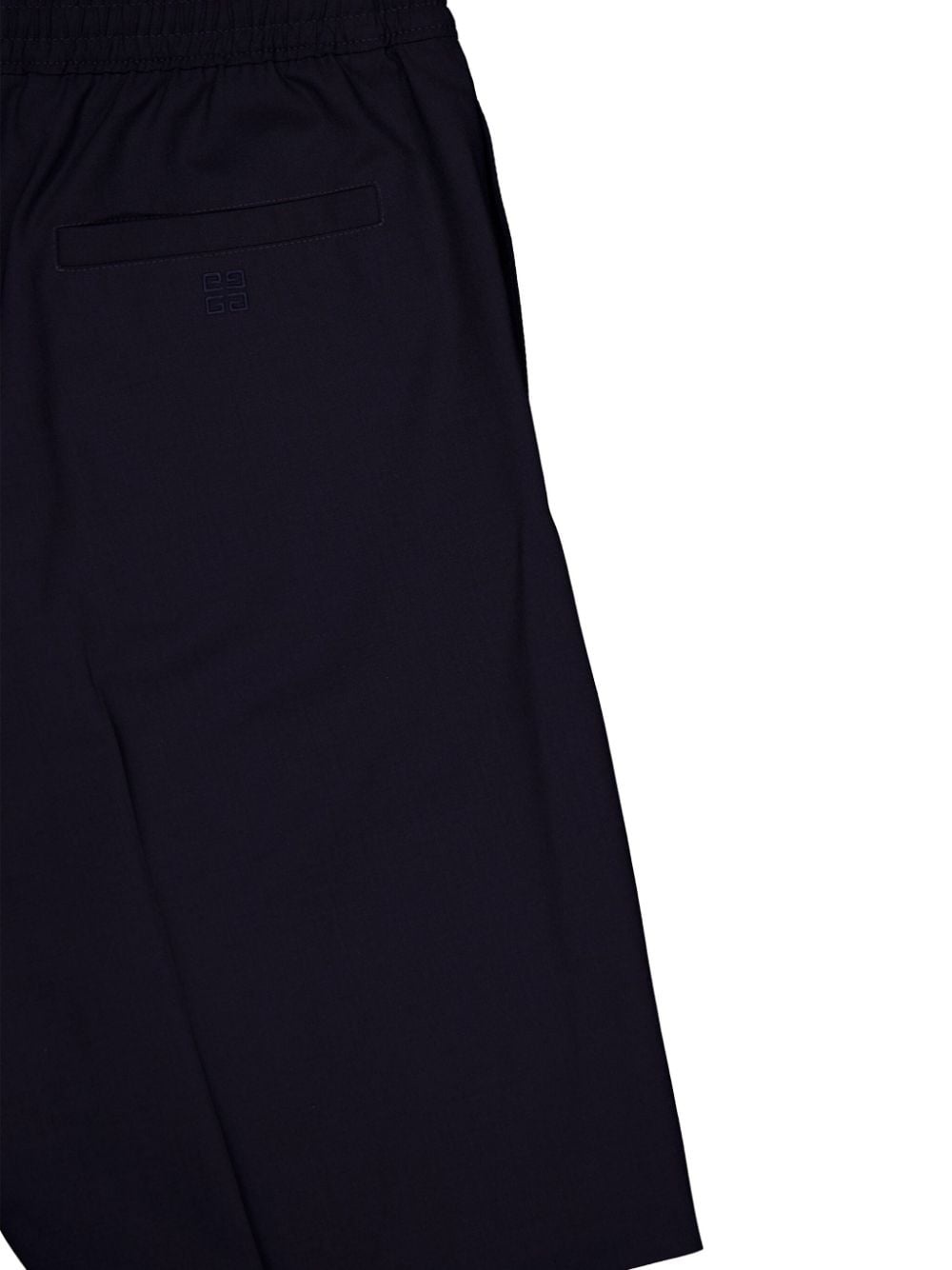 wool-poplin Bermuda shorts - 4