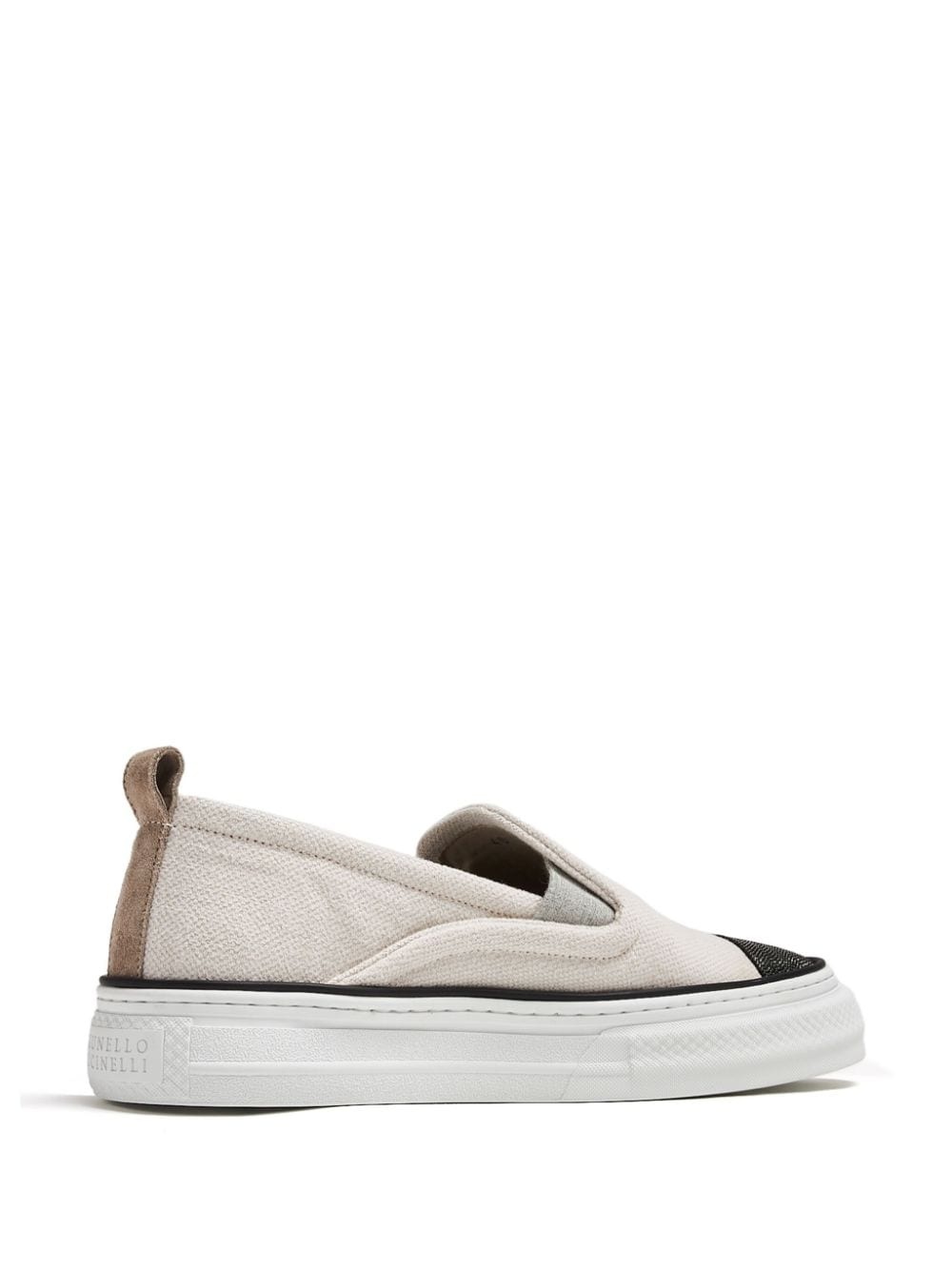 chain link-detail sneakers - 2