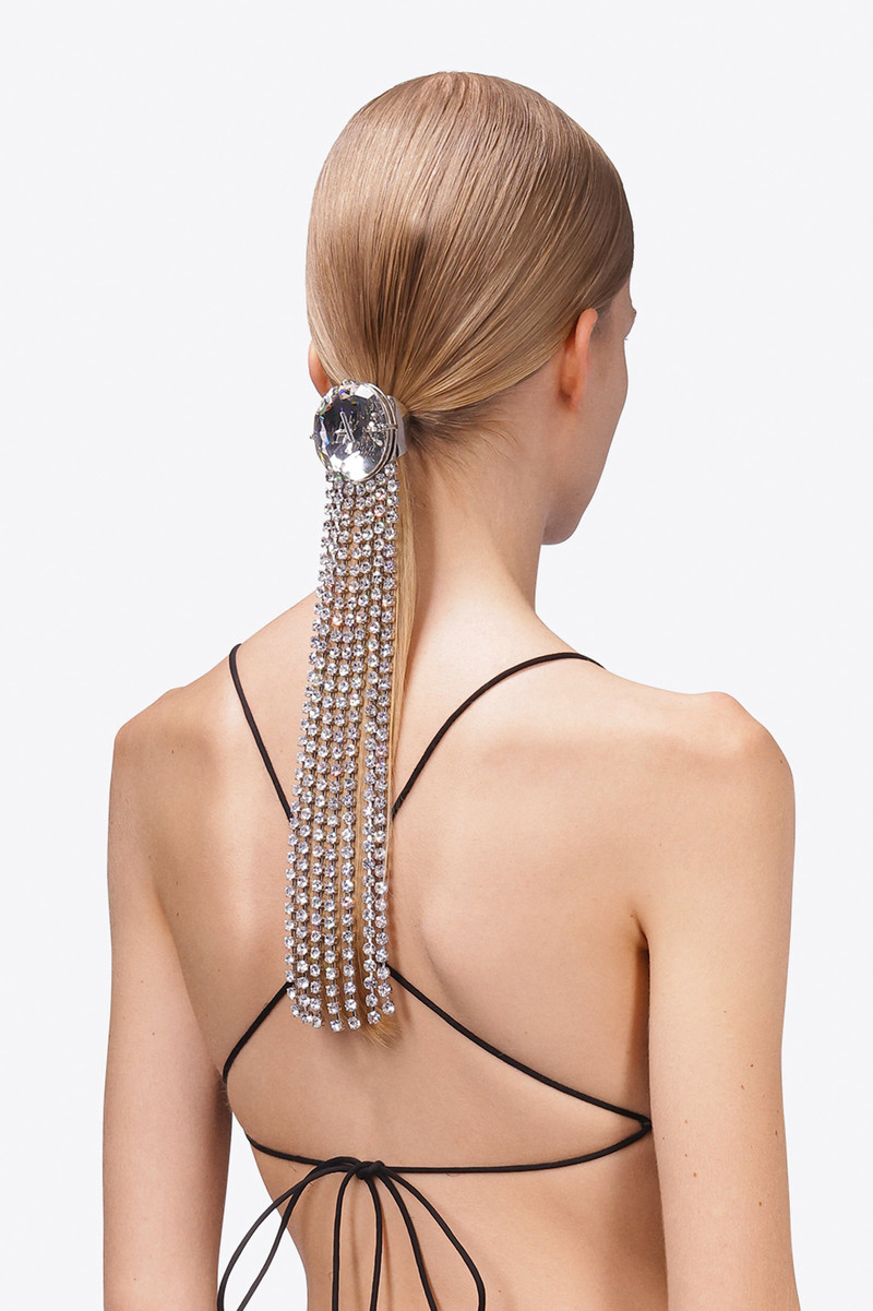 CRYSTAL CHANDELIER PONYTAIL HOLDER 3