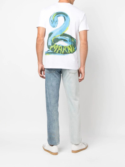 Marni Piton Serpent organic T-shirt outlook