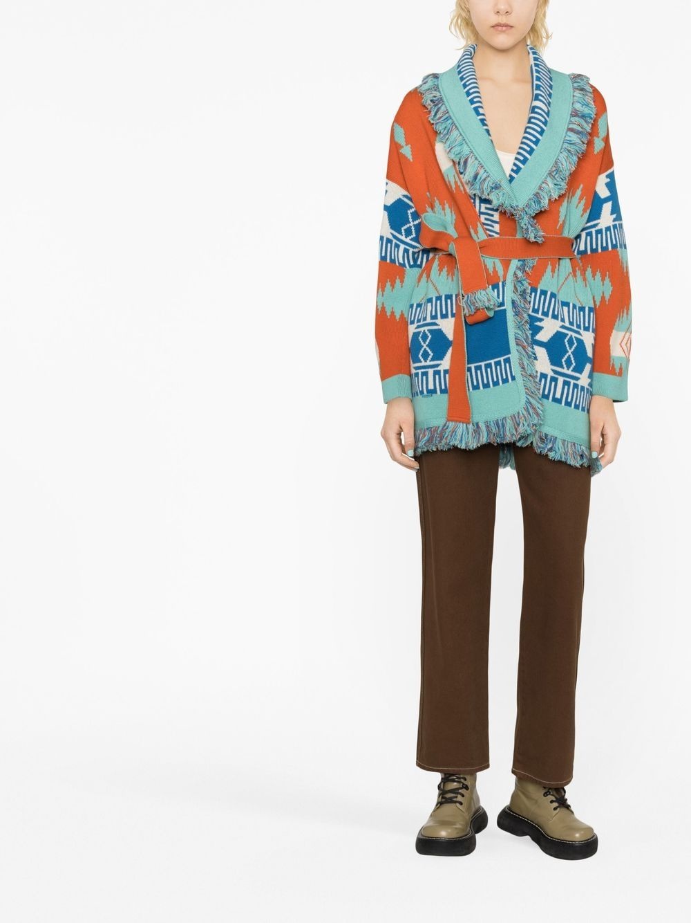 Tiger Lily Icon jacquard cardigan - 2