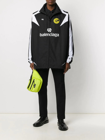 BALENCIAGA Soccer zip-up tracksuit jacket outlook