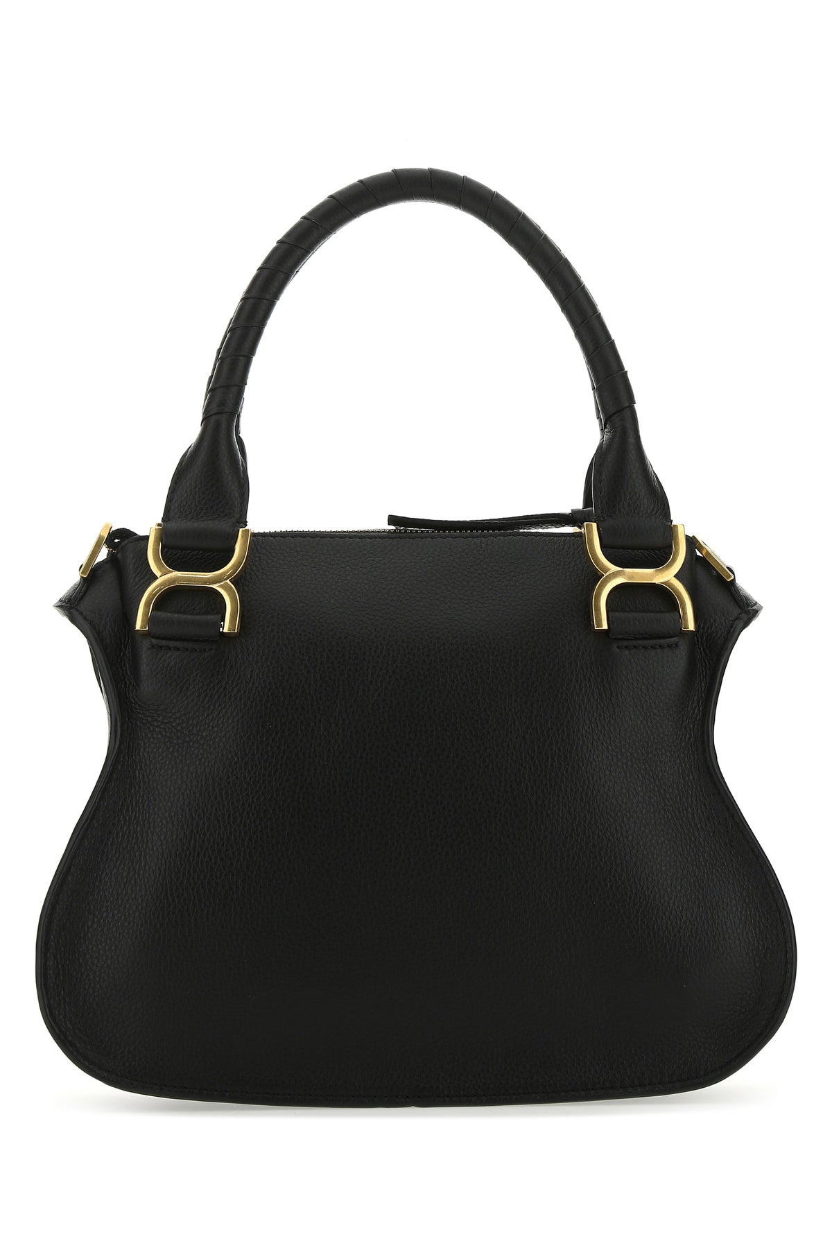 Black leather medium Marcie handbag - 3
