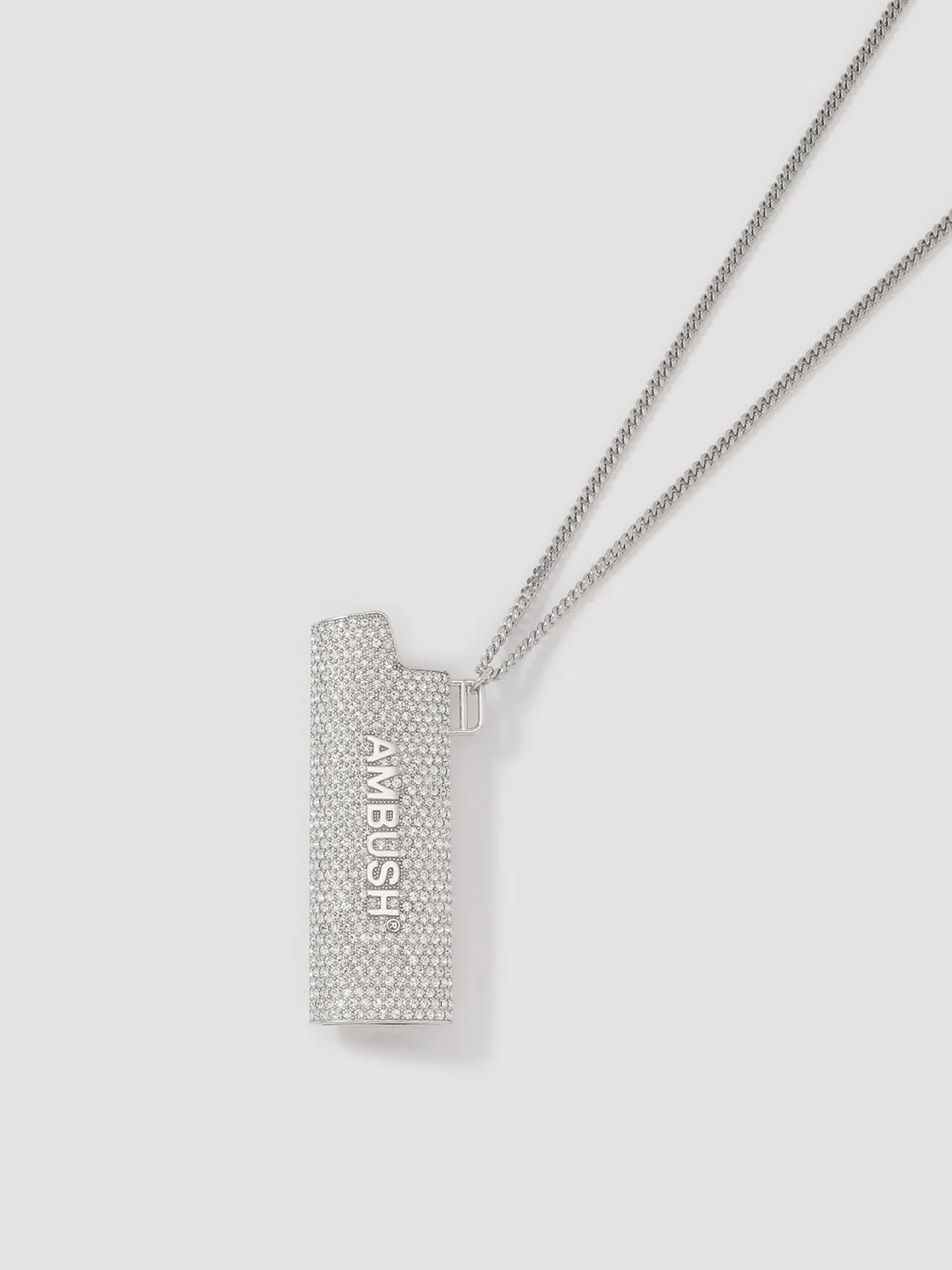 PAVE LIGHTER CASE NECKLACE - 1