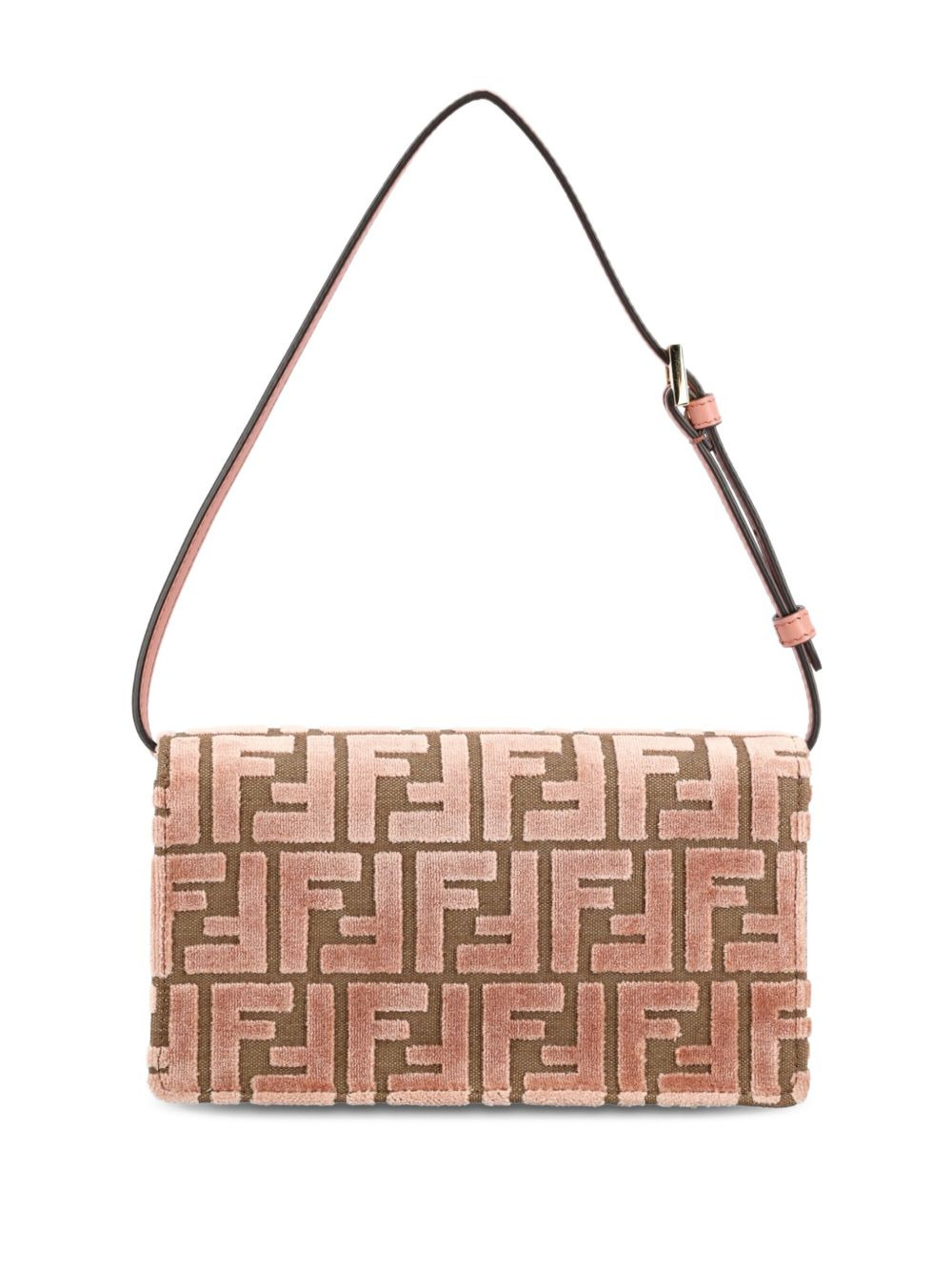 medium Baguette jacquard-velvet shoulder bag - 2