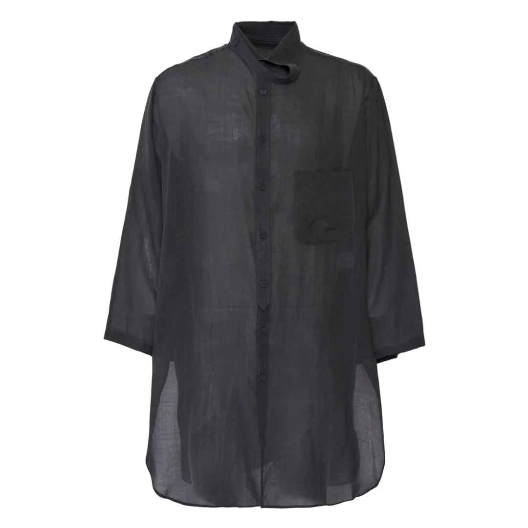 Asymmetric Long Shirt - 1