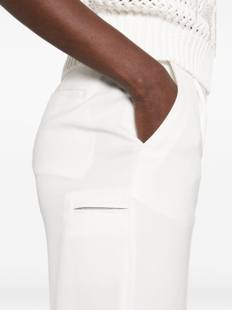 side-pocket cropped trousers 5
