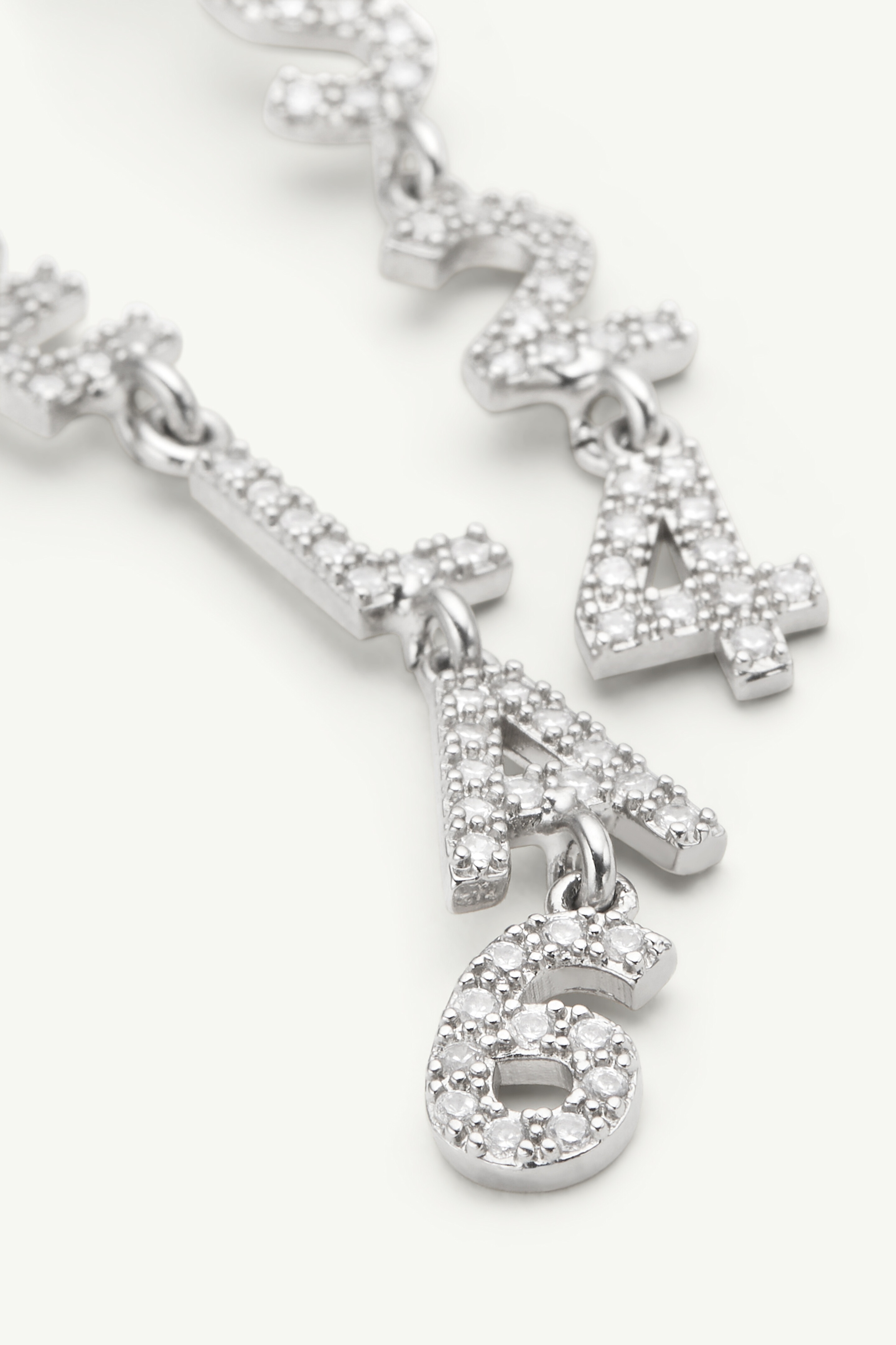 Letter Earrings - 2
