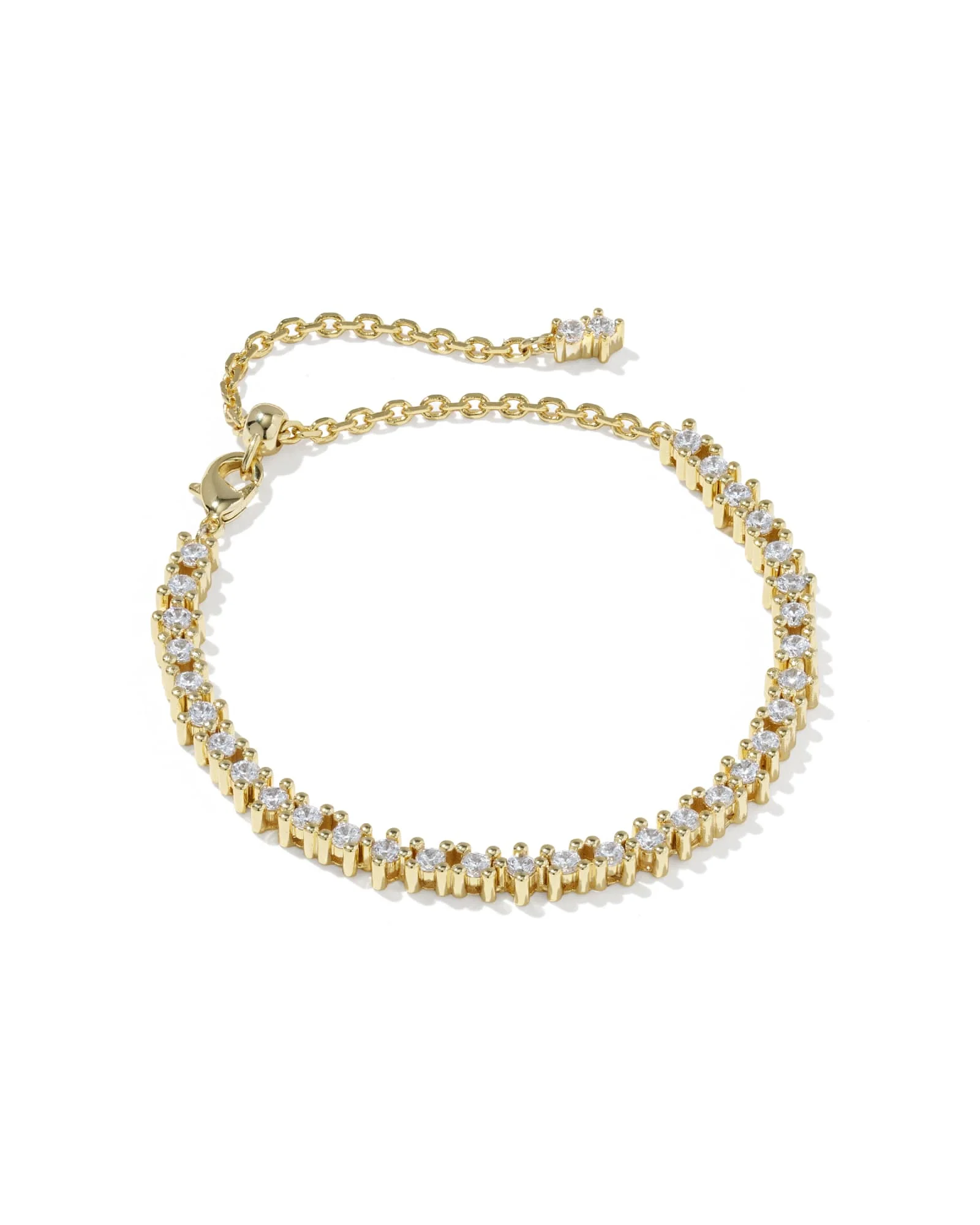 Fate Gold Tennis Bracelet - 1