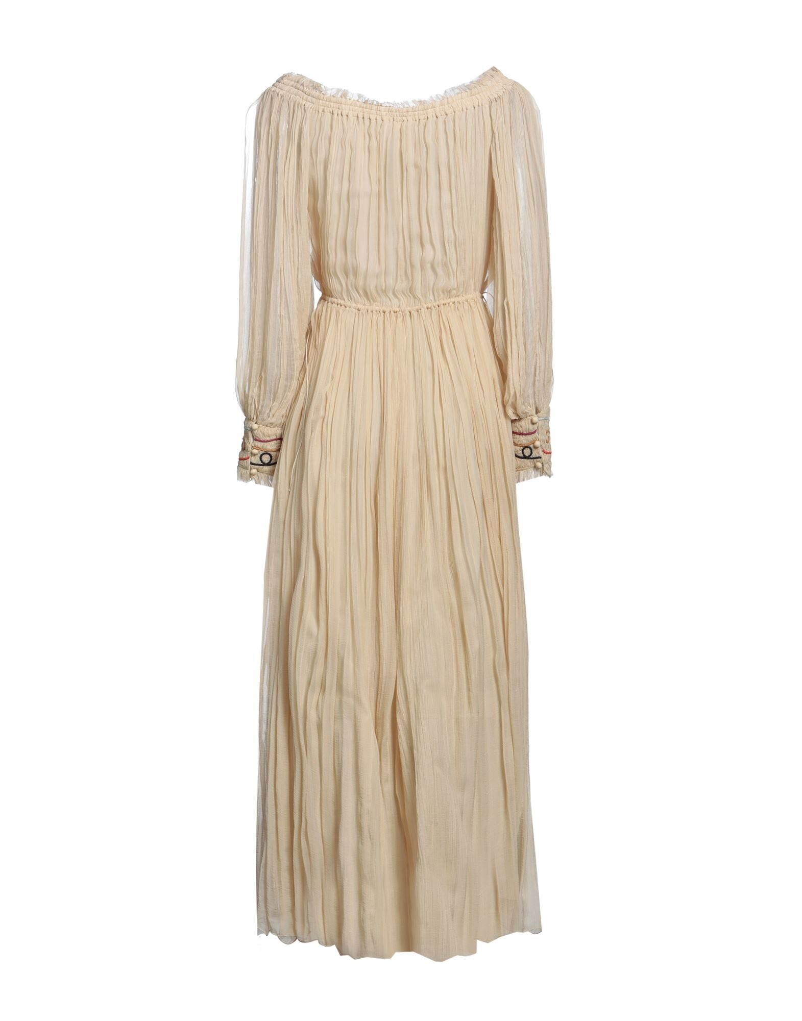 Beige Women's Midi Dress - 2