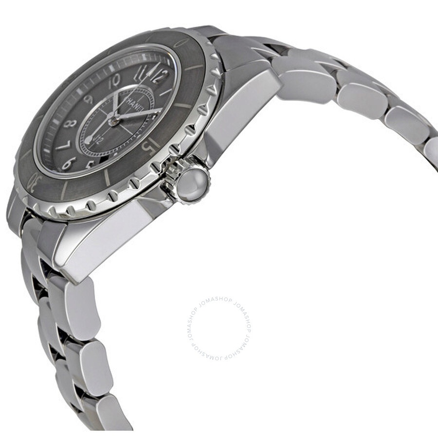 Pre-owned Chanel J12 Chromatic Grey Dial Ladies Watch H2978 - 2