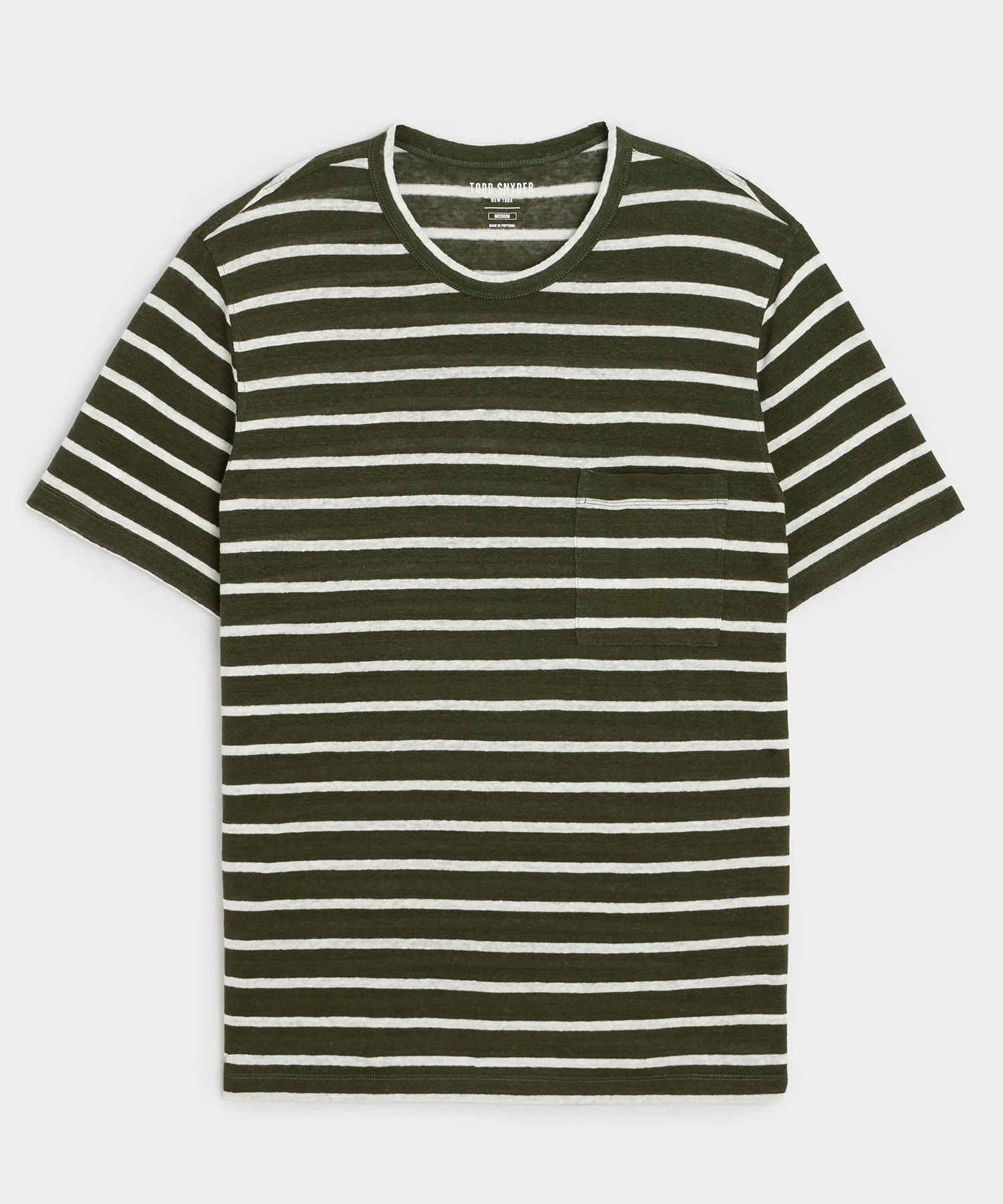 Linen Pocket Tee - 1