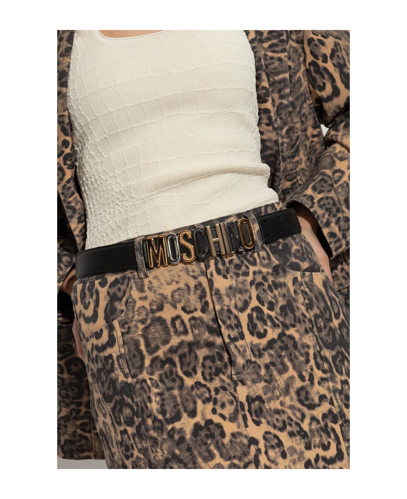 Moschino Belt With Logo - 2