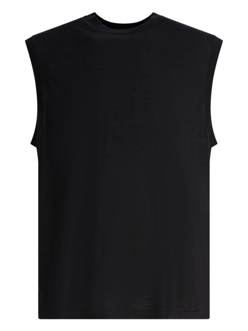 wool sleeveless vest - 1