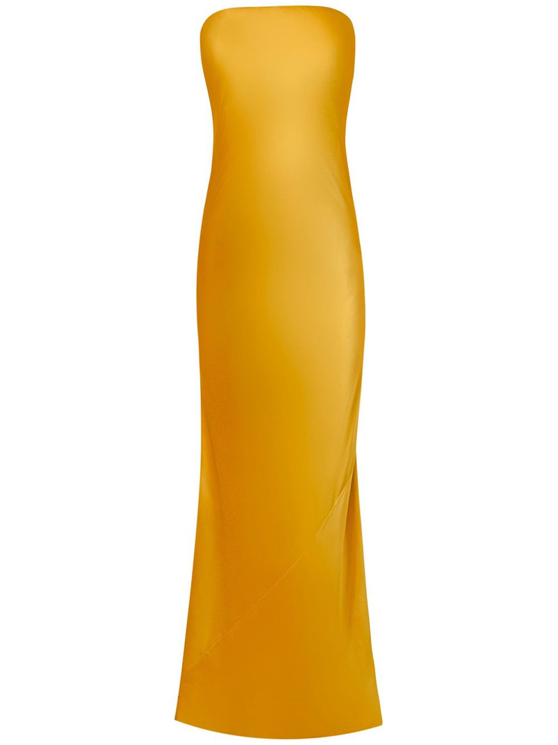 bow-detail bustier gown 1