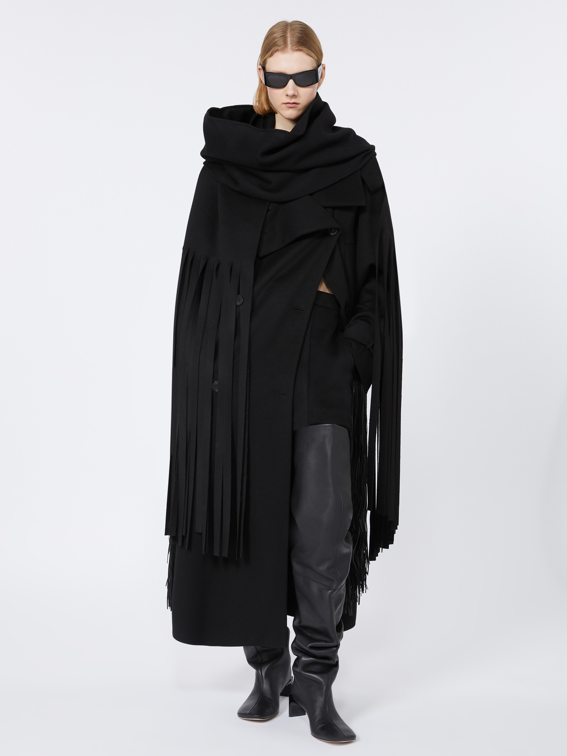 YOLE Double-faced pure wool trench coat - RUNWAY - 2