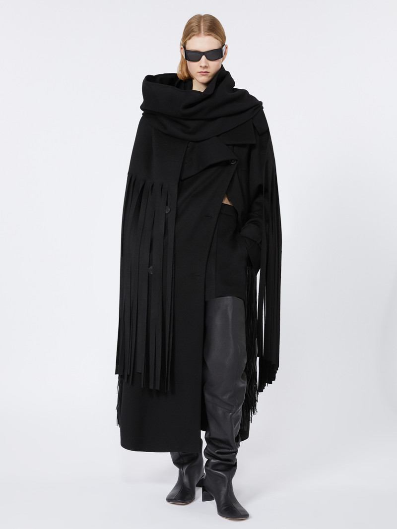 Sportmax YOLE Double-faced pure wool trench coat - RUNWAY outlook