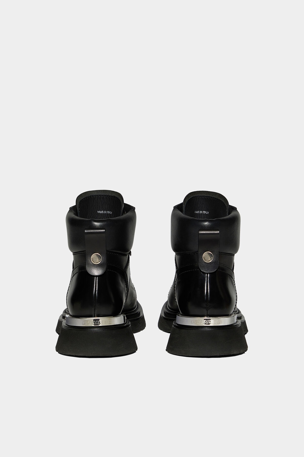 IBRA BLACK ON BLACK ANKLE BOOTS - 2